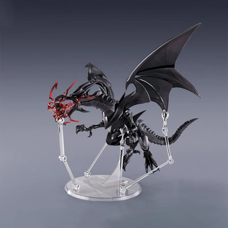 Bandai original box S.H.MonsterArts SHM Red Eyes Black Dragon Action Anime Figure model kit Assembly toy gift for kids