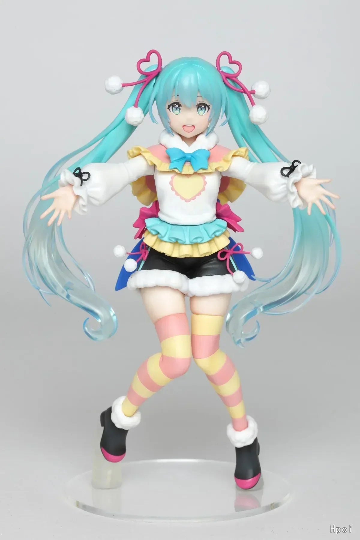 In Stock Original TAITO Hatsune  Toy Figure Winter Image Anime Figure Movable Model Collection Toy Gift Collection Ornaments