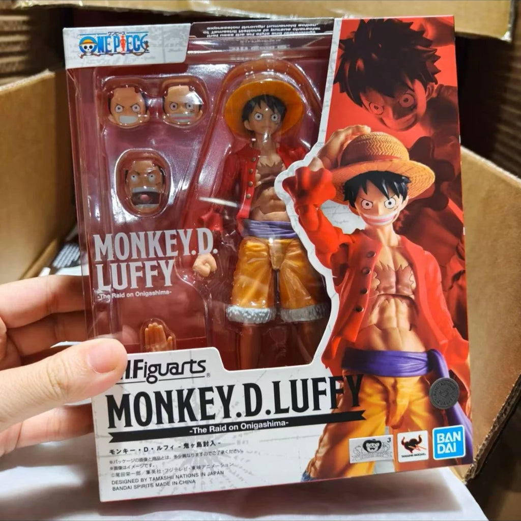 In Stock Original Bandai S.H.Figuarts ONE PIECE SABO REVOLUTIONARY ARMY CHIEF OF STAFF AnimeAction Figure Model Toy Gift