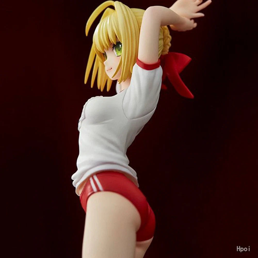 25CM Anime Fate/Extella Nero Claudius Figure Multiple Wear ver Stand Model Toy Doll Aciton Figure Collection Gifts