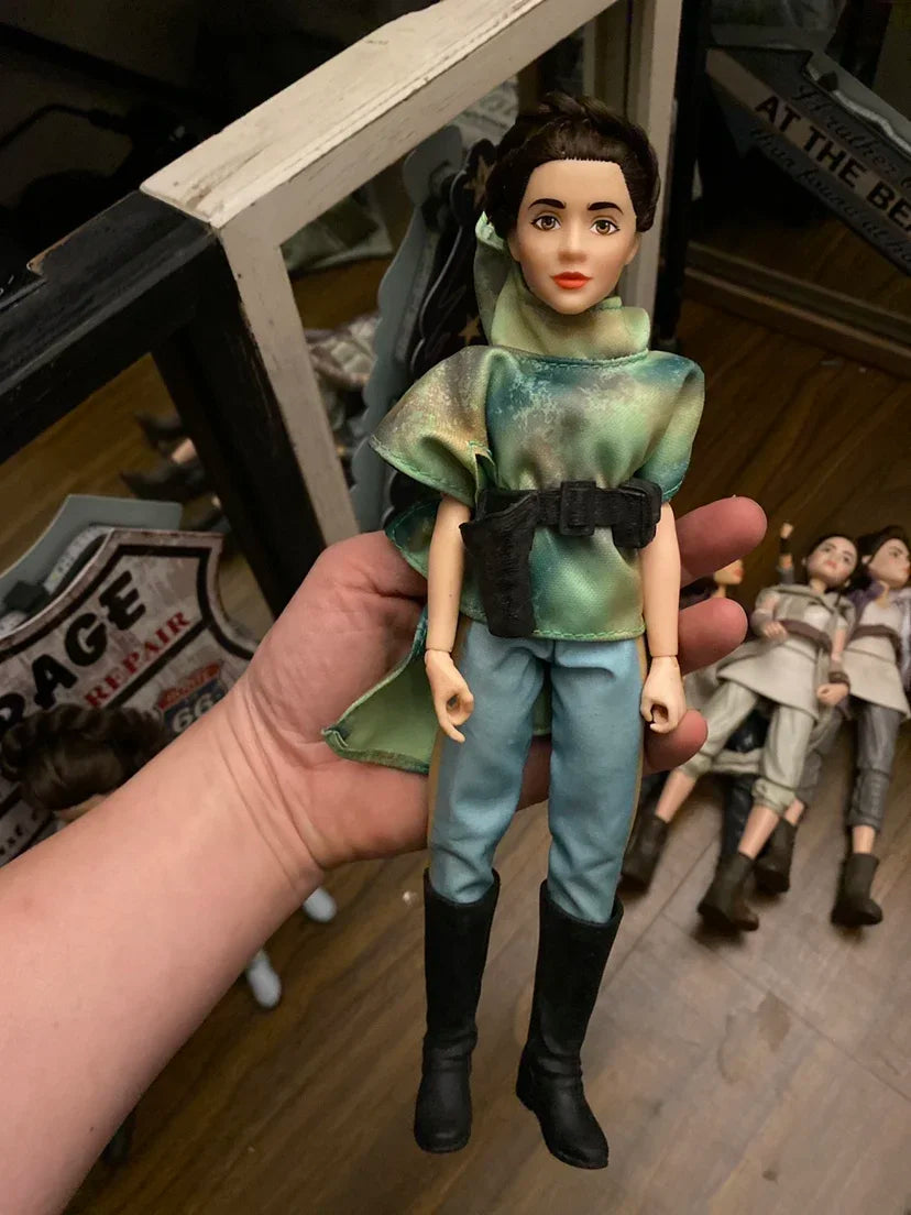 Starswarse 12 Inchs Joints Movable Doll Action Figures Q Version Movie Peripheral Model Toys Kids Gift