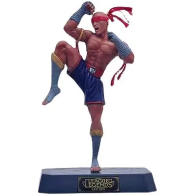 20Cm Hot Game League of Legends Action Figure Lee Sin Doll Children Toys Room Desk Decoration Doll Lol Model Children Gift