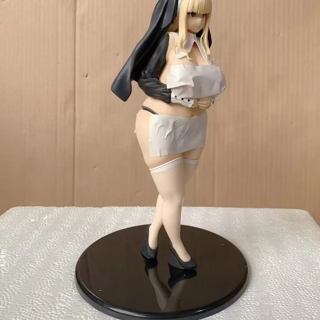 Bnzalacer Hentai Figure Fat Nun Ecchi Sexy Waifu Anime Girl Figure Collection For 18+ Gift