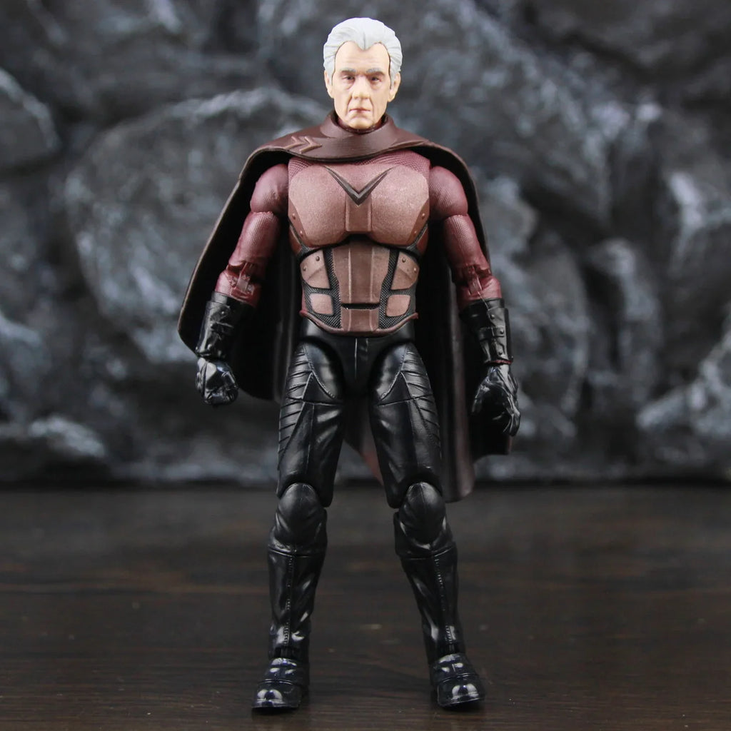Marvel Legends Young & Old Magneto 6" Action Figure 2000 X-Men Film Movie Toys Doll Model From Professor X 2 Pack