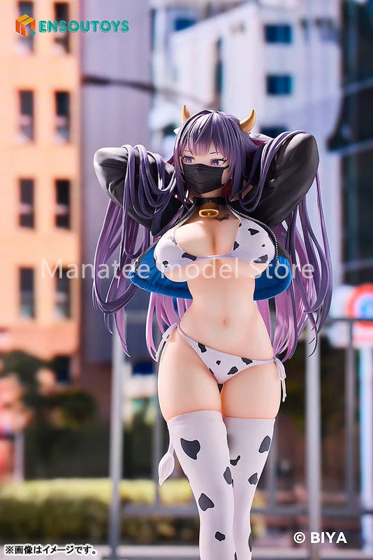 ENSOUTOYS Original BIYA Original Character Yuna: Cow Bikini Ver. 1/6 PVC Action Figure Anime Model Toys Collection Doll Gift