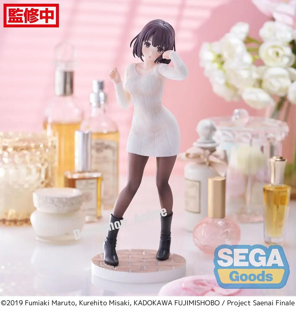 In Stock Original Sega Luminasta Saekano: How To Raise A Boring Girlfriend Kato Megumi Collection Animation Cute Girls Figures
