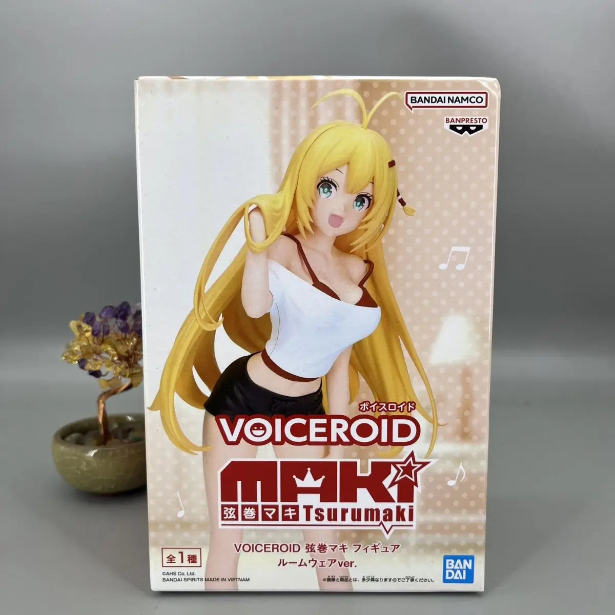 Auf Lager BANDAI Original Banpresto VOCALOID Yuzuki Yukari Tsurumaki Maki Kizuna Akari Anime Actionfigur Sammlerstück Modell Spielzeug
