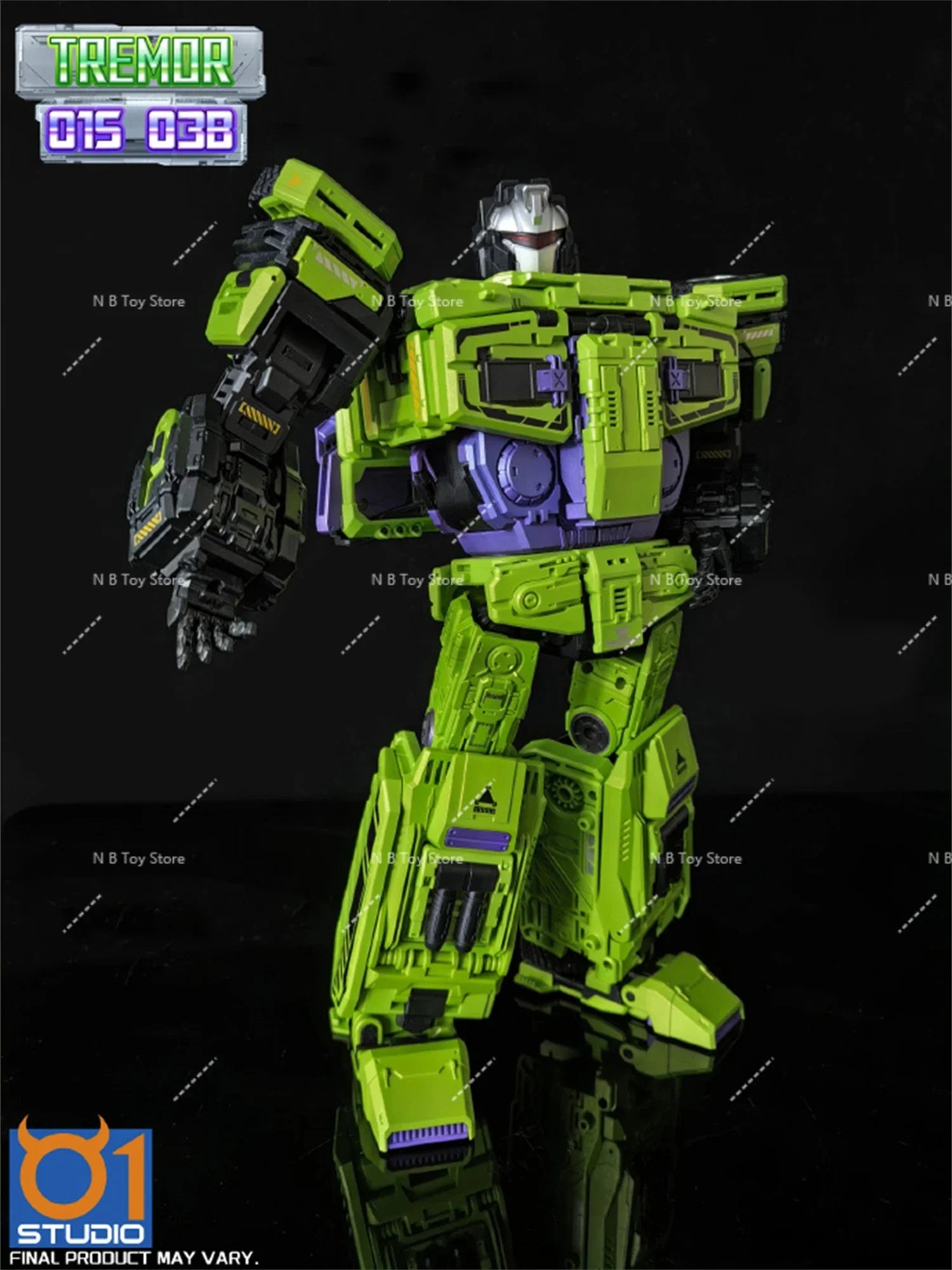 Transformation 01studio 01S 03B Devastator Robot of Long -range Trembling Action Figure
