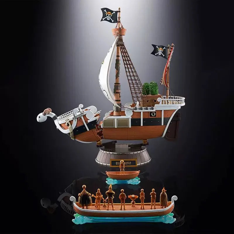 100%Original in Stock Bandai One Piece Superalloy Going Merry 25th Anniversary of Animation Anime Character Model Toy Collection