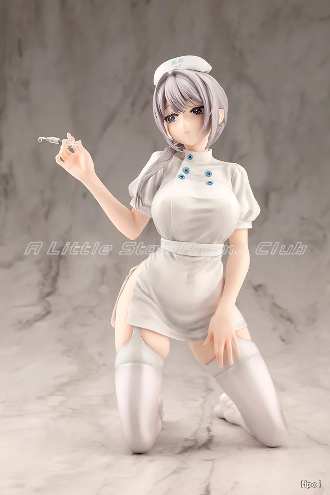 In Stock Original Kotobukiya Saotou Shino/Shirashi Nurse 1/7 Scale Doll Anime Figure Model Collection Toys Gift