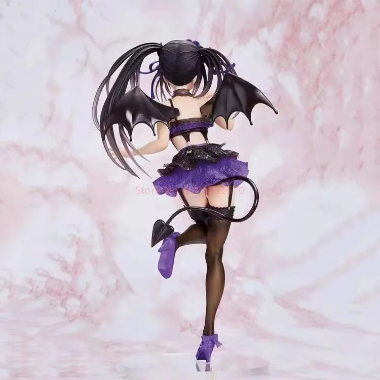 Hot Date A Live Figure Tokisaki Kurumi Figures Swimwear Figurine Desk Decoration Pvc Statue Model Doll Collection Toys Gifts
