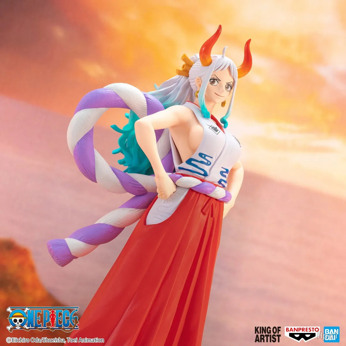 In Stock Original Banpresto KOA King of Artist One Piece Kawaii Yamato Action Figure Anime Genuine Model Toy