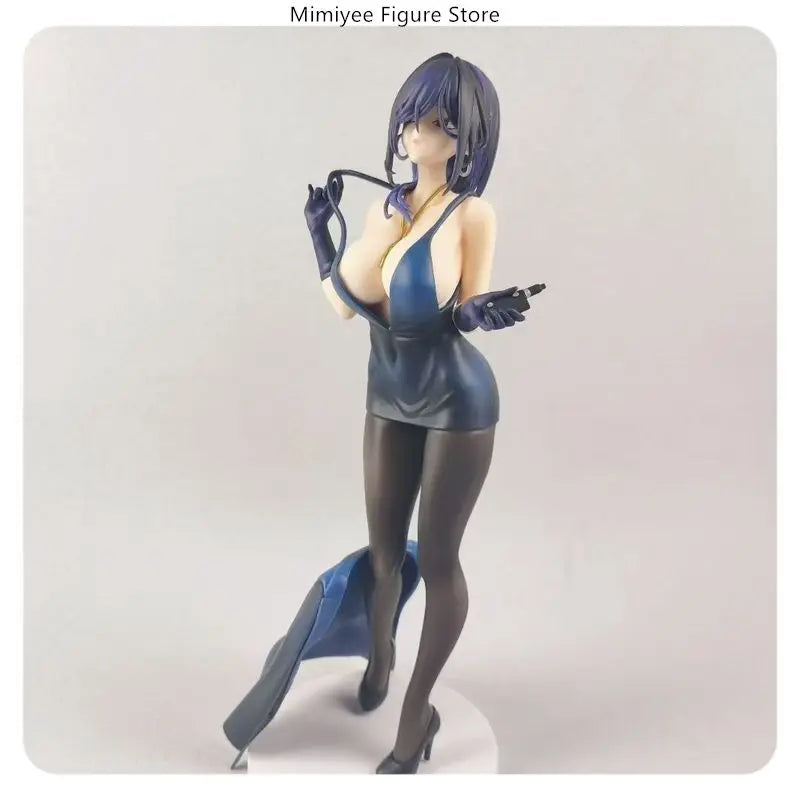 1/6 Black Dress Ishimi Yokoyama‌ Standing Anime Figure Model Statue Collection Desktop Decoration