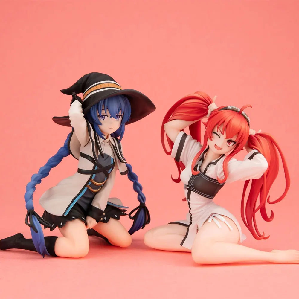 9CM Anime Mushoku Tensei II ~Isekai Ittara Honki Dasu Figure Eris Greyrat Kneeling Anime Model Toys Gifts Collection Decoration