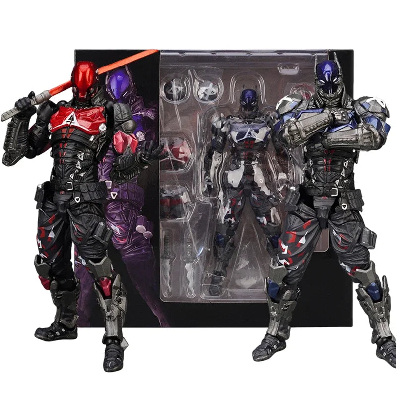 AMAZING YAMAGUCHI Arkham Knight Batman Actionfigur Red Hood Robin Jason Todd Figuarts Spielmodell Spielzeugsammlung Kindergeschenk
