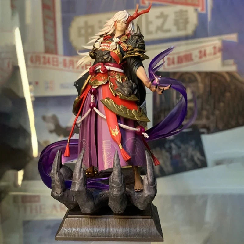 Genuine Onmyoji Ibaraki Douji Chapter of The Rivers and Mountains Ver. Figure Statue Room Decoration Kids Toys Birthday Gift