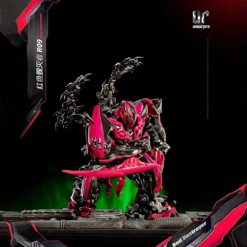 In Stock Unique Transformation Toy Ut R09 Poisson Bite Red Destroyer Stinger Movie Edition Action Figure‌ Model Collection Gift