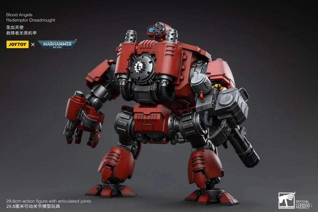 【FS】JOYTOY  Warhammer 40K  Scale 1/18 Action Figures Blood Angels Redemptor Dreadnought Models Toys Gifts