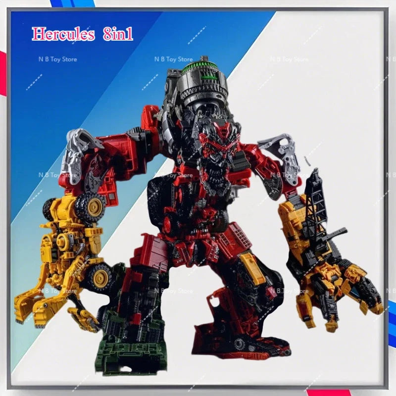 48cm Aoyi 8 in 1 Devastator Anime Transformation Toys High Quality Model KO GT GT TRUCK Robot Crane Cad Children Gift Gift Gift