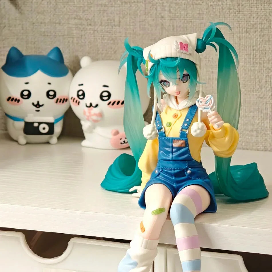 New Hatsune Miku Lollipop Series Figure Anime Peripheral Collectible Models Decorative Decorations Children Kawaii Gift