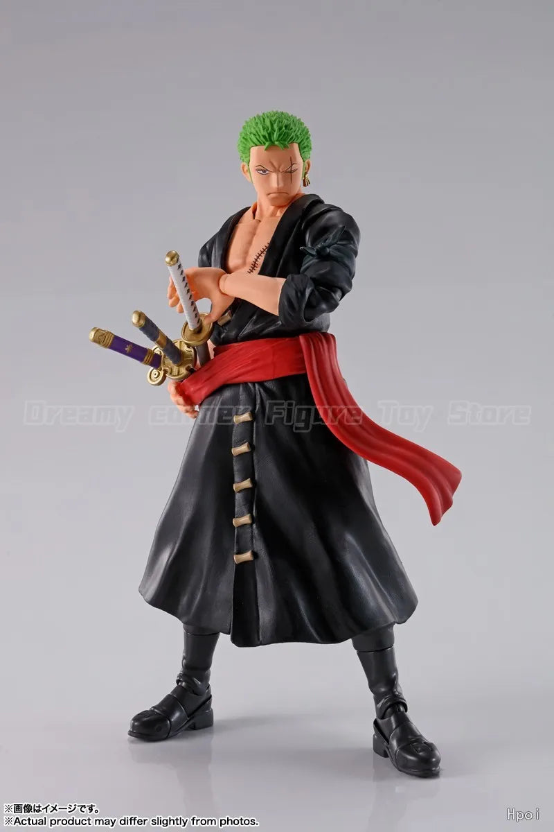 【In Stock】BANDAI SPIRITS S.H.Figuarts ONE PIECE Roronoa Zoro The Raid on Onigashima Action Figure Toys Model Collection