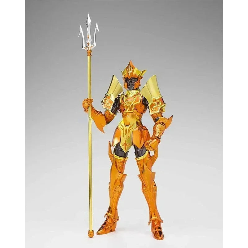 BANDAI Saint Cloth Myth EX Neptune Poseidon Deluxe Throne Set  Anime Figure Model Collection Toy Gift