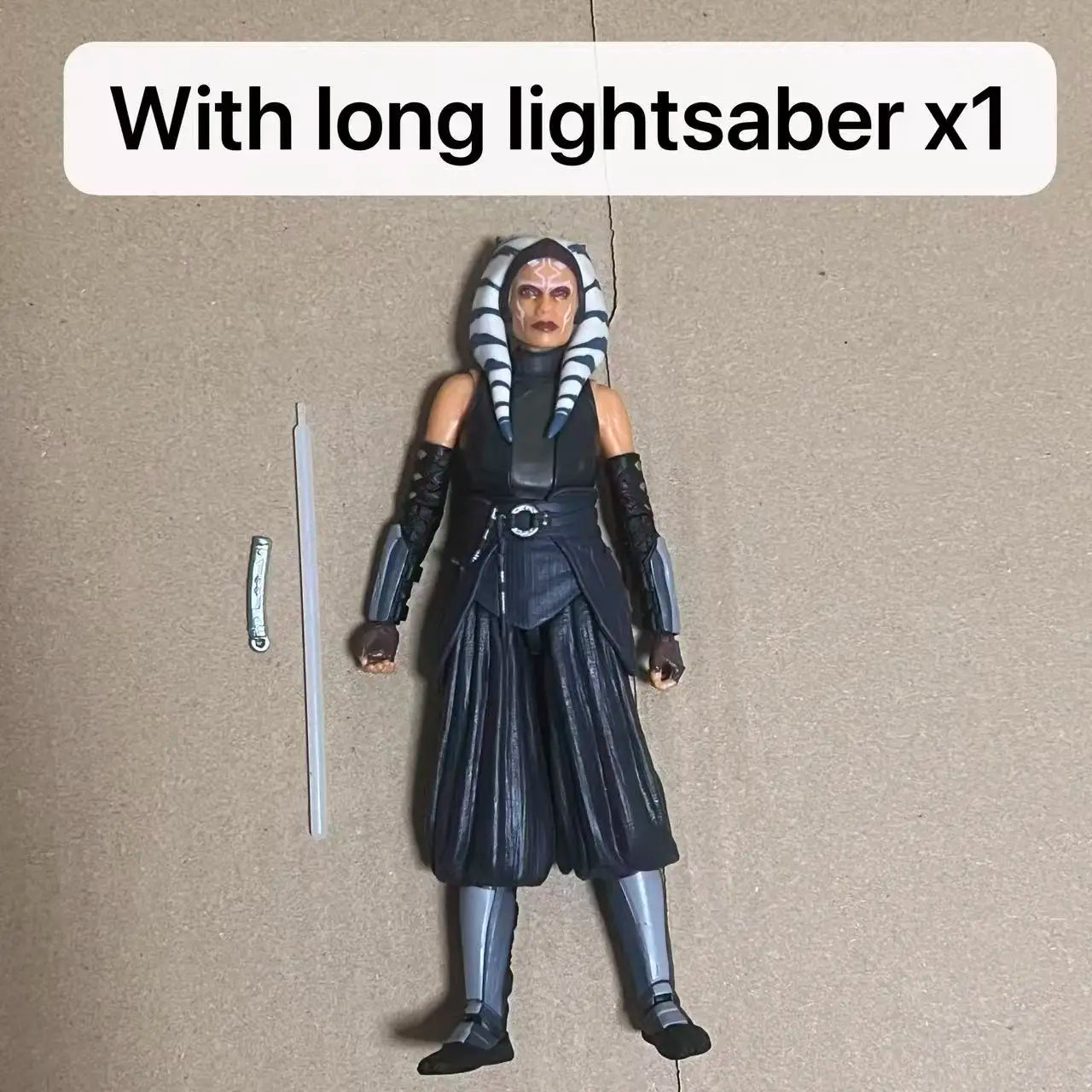 Original 6 Zoll Star Wars The Black Series The Mandalorian Ahsoka Tano Actionfigur Geschenkspielzeugsammlung