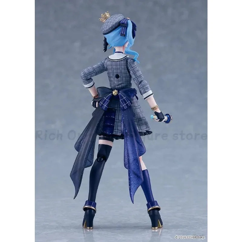 【In Stock】Original Max Factory Figma # 642 Hololive  Hoshimachi Suisei Anime 1/12 Action Figure Model Toy Ornament
