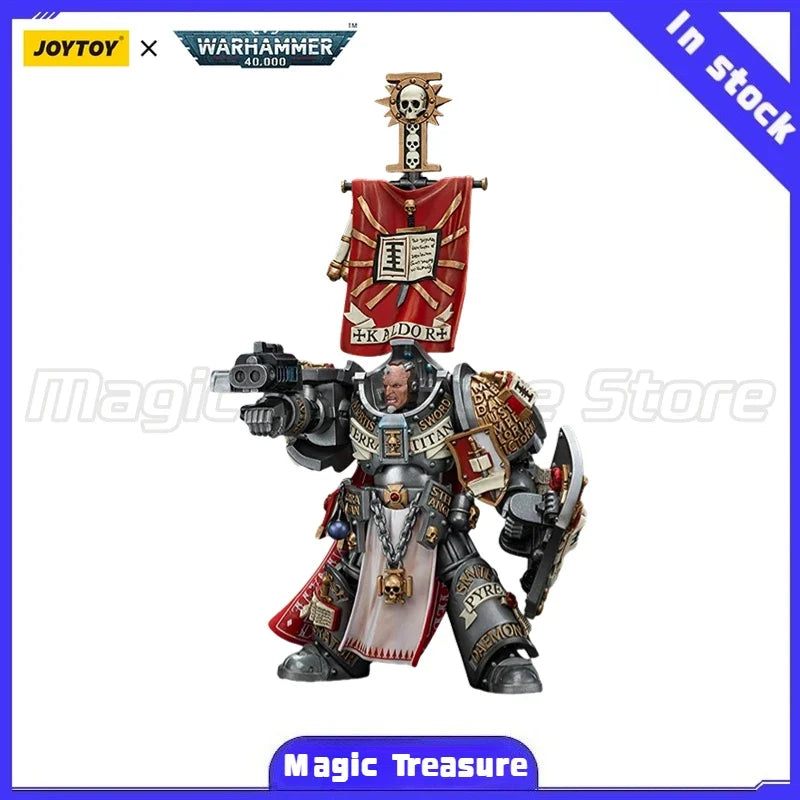 【MT】JOYTOY 1/18 Action Figure Warhammer 40K Grey Knights Kaldor Draigo Model Toys