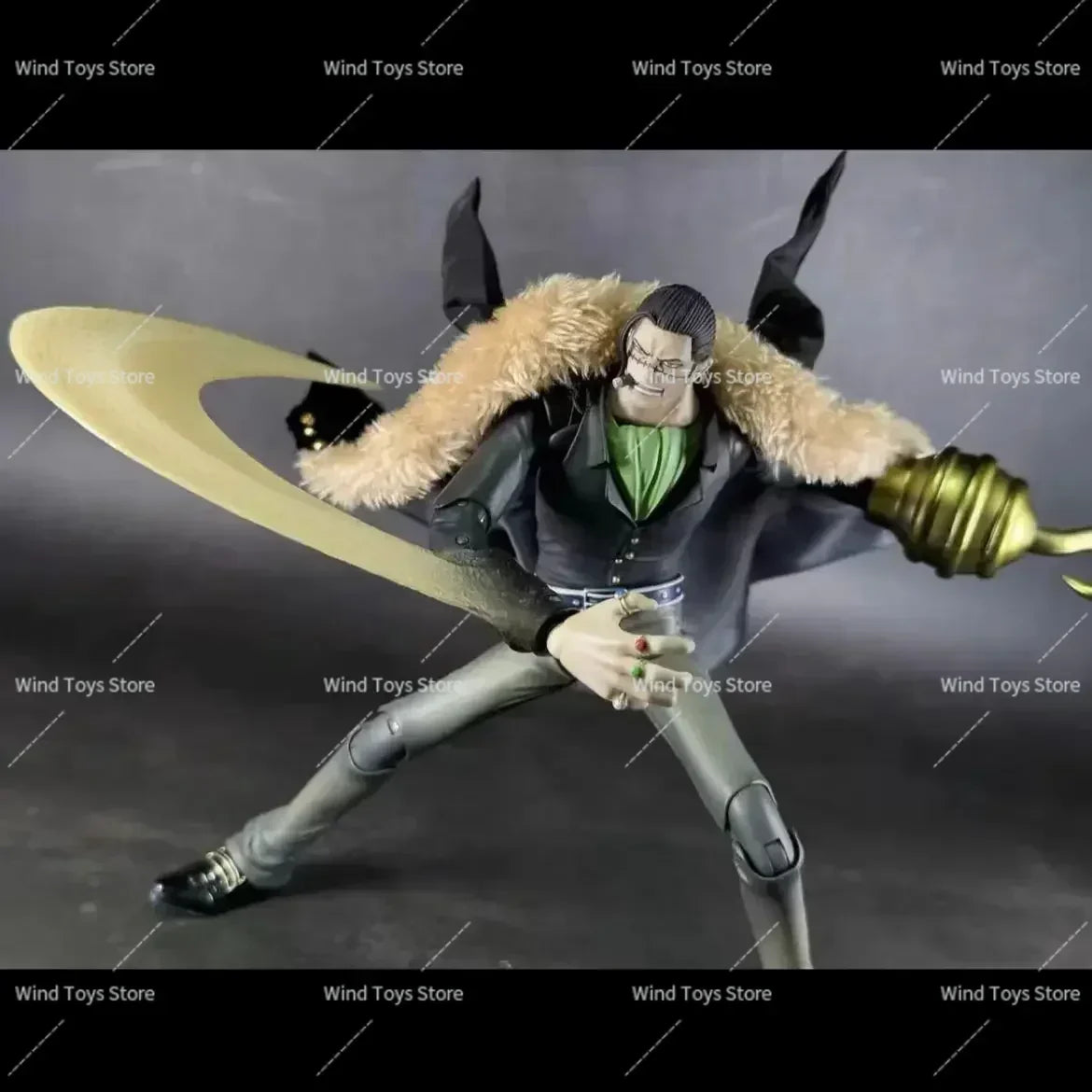 In Stock Original VAH One Piece Sir Crocodile Customized MR.0 MR 0 Crocodile Variable Action Héroes ACTION FIGURE Overcoat