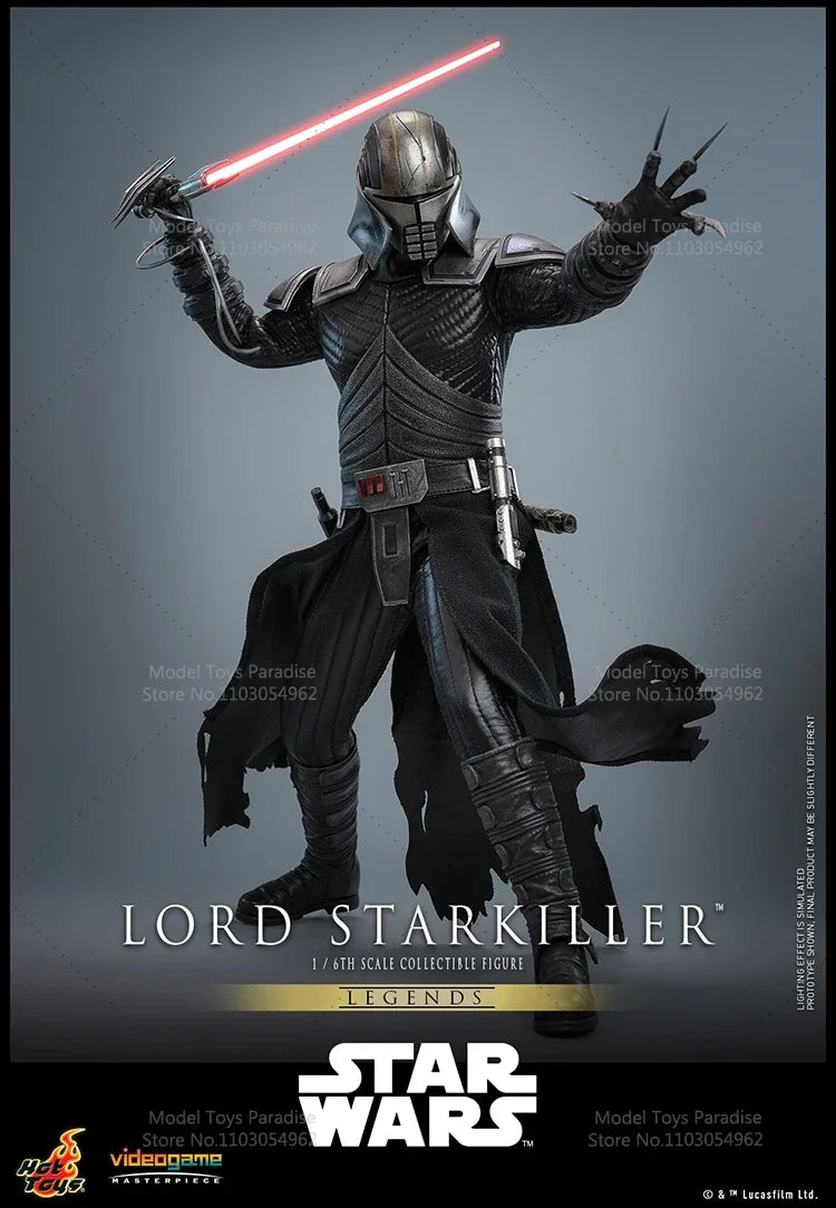 HOTTOYS HT VGM63 1/6 Scale Lord Starkiller Action Figure Star Wars Collectible 12 Inch Full Set Soldier Model for Men Gifts