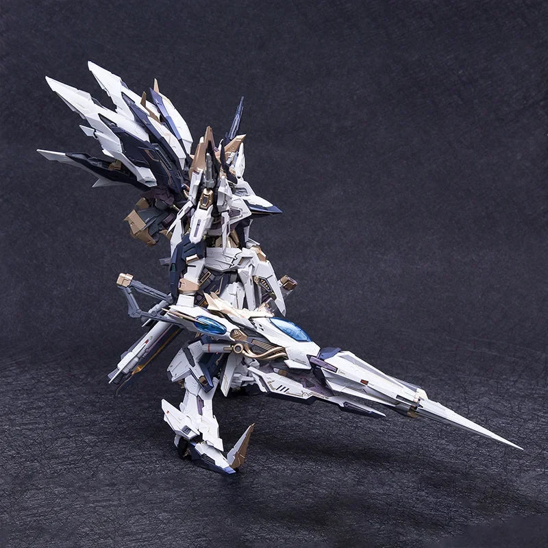 SNNA PMD AURORA MG 1/100 Imperial Dawn Knight Troops Alloy Die Casting Frame Assembled Mobile Suit Kit Anime Action Figures Doll