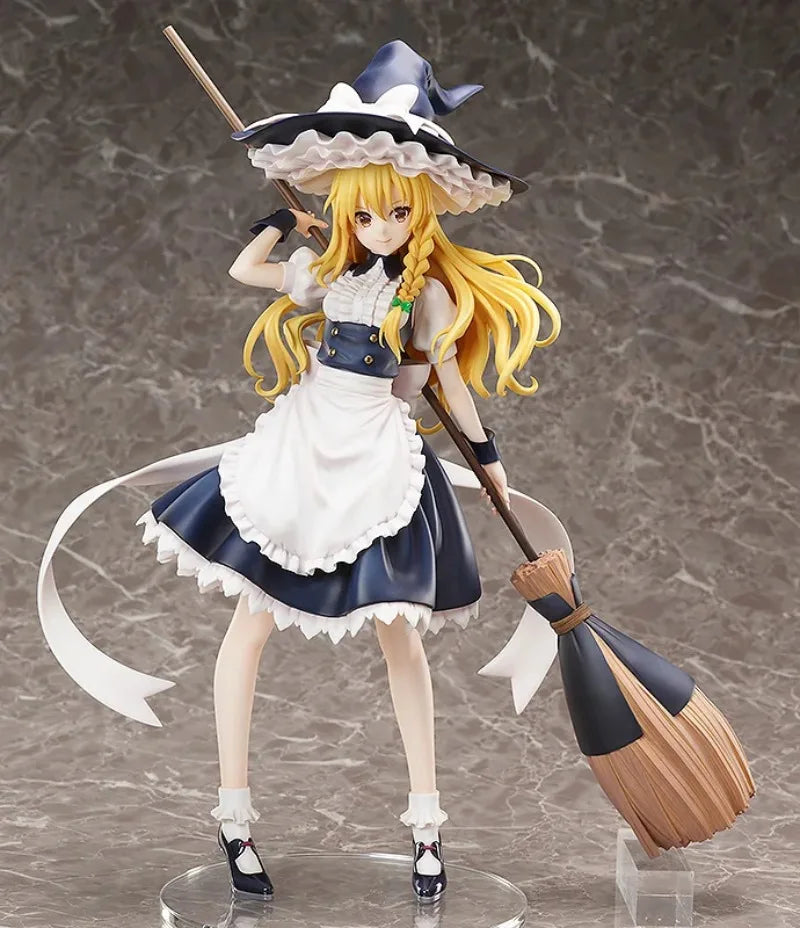 FREEing Original:Touhou Project Kirisame Marisa 1/4 PVC Action Figure Anime Figure Model Toys Figure Collection Doll Gift