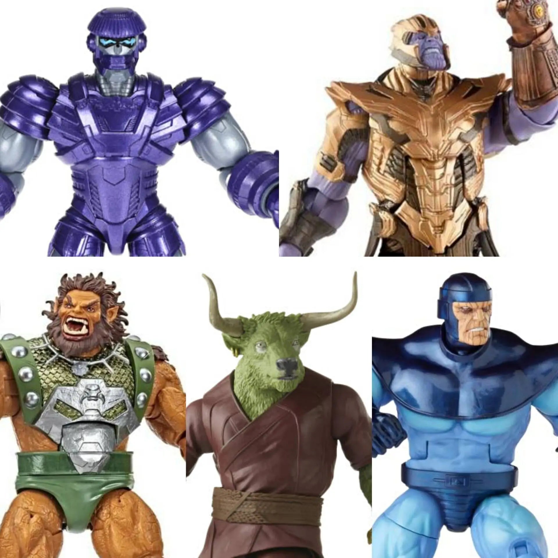 Marvel Legends Kree Sentry Thanos Controller Rintrah Ulik 8" BAF Bulid A Figure Loose  Action Figure