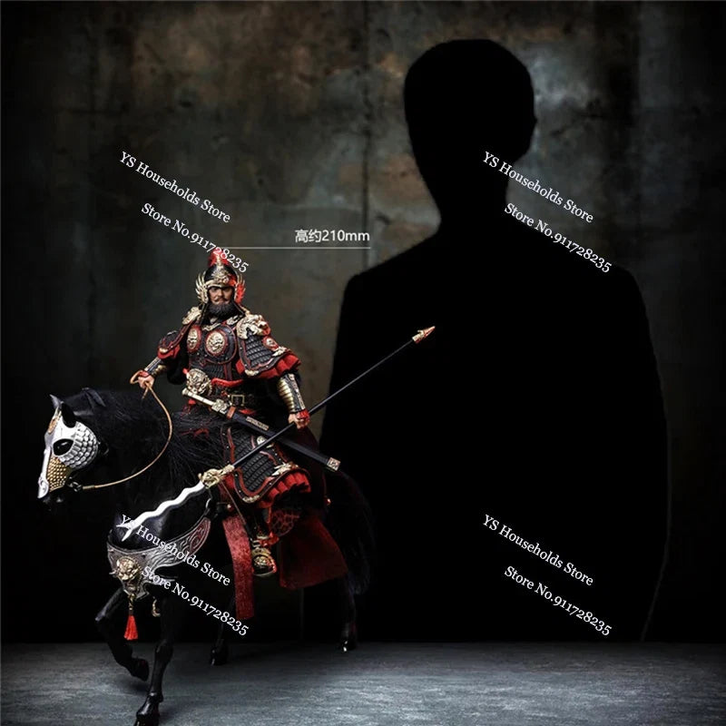 303toys SG003 1/12 Zhang Fei Armor Design Movable Figurine Three Kingdoms Five-tiger General Delicate 6" Full Set Man Soldier