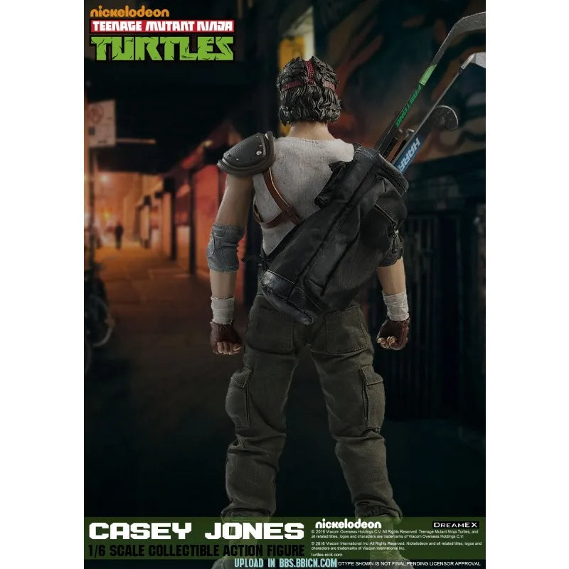 Spot DreamEX Original Ninja Turtles Series Ninja Turtles Casey Jones Mask Male Casey Jones 1/6 Finished Movable Doll Model Toy