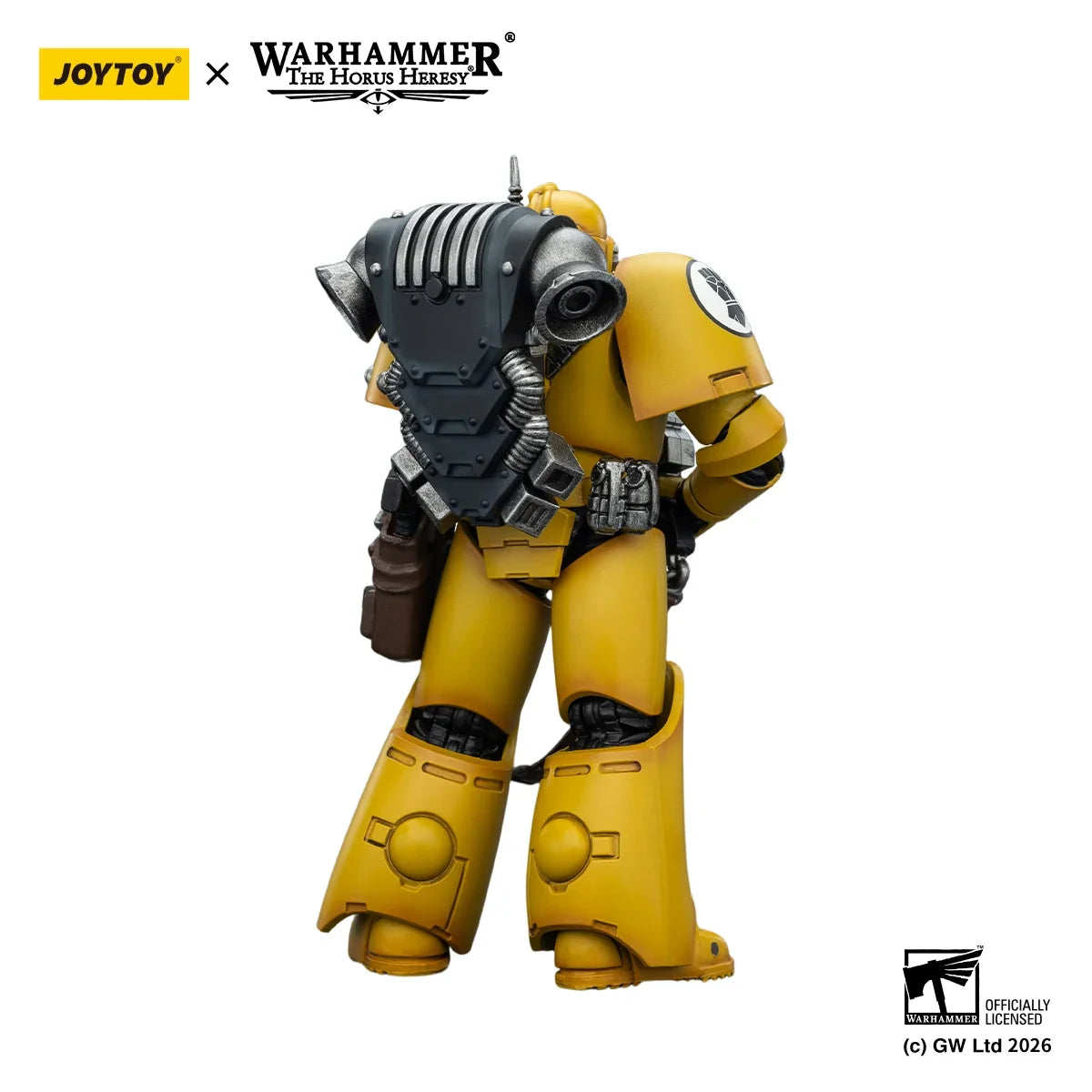 JOYTOY Warhammer 40K Imperial Fist MKVI Tactical Legionary 1/18 Action Figure Toy Collection