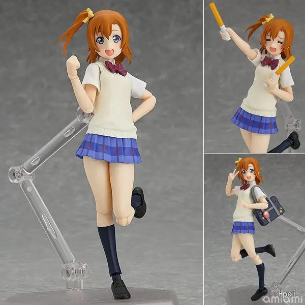 Original Max Factory Figma#253 LoveLive! Kousaka Honoka Anime Figure Model Toy Gift Collection