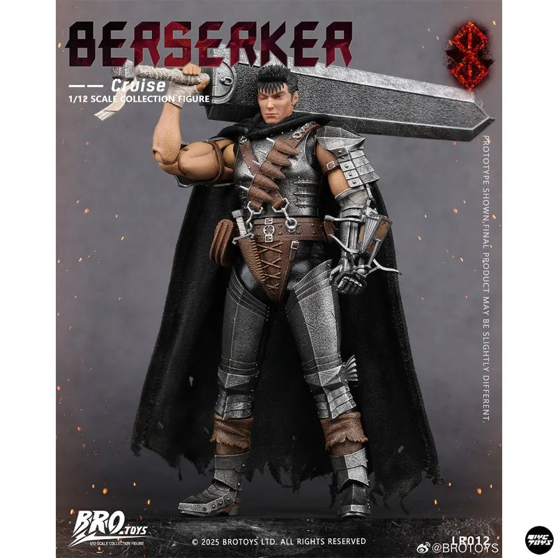 BROTOYS Original Sword Wind Legend Berserker Cruise Gus Gazi 1/12 Action Figure LR012 Model Toys Collection Gifts