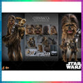 ã€In Stockã€‘HOTTOYS HT 1/6 MMS766 Star Wars:Episode Vâ€”The Empire Strikes Back CHEWBACCA with Disassembled C-3po Action Figure Toy