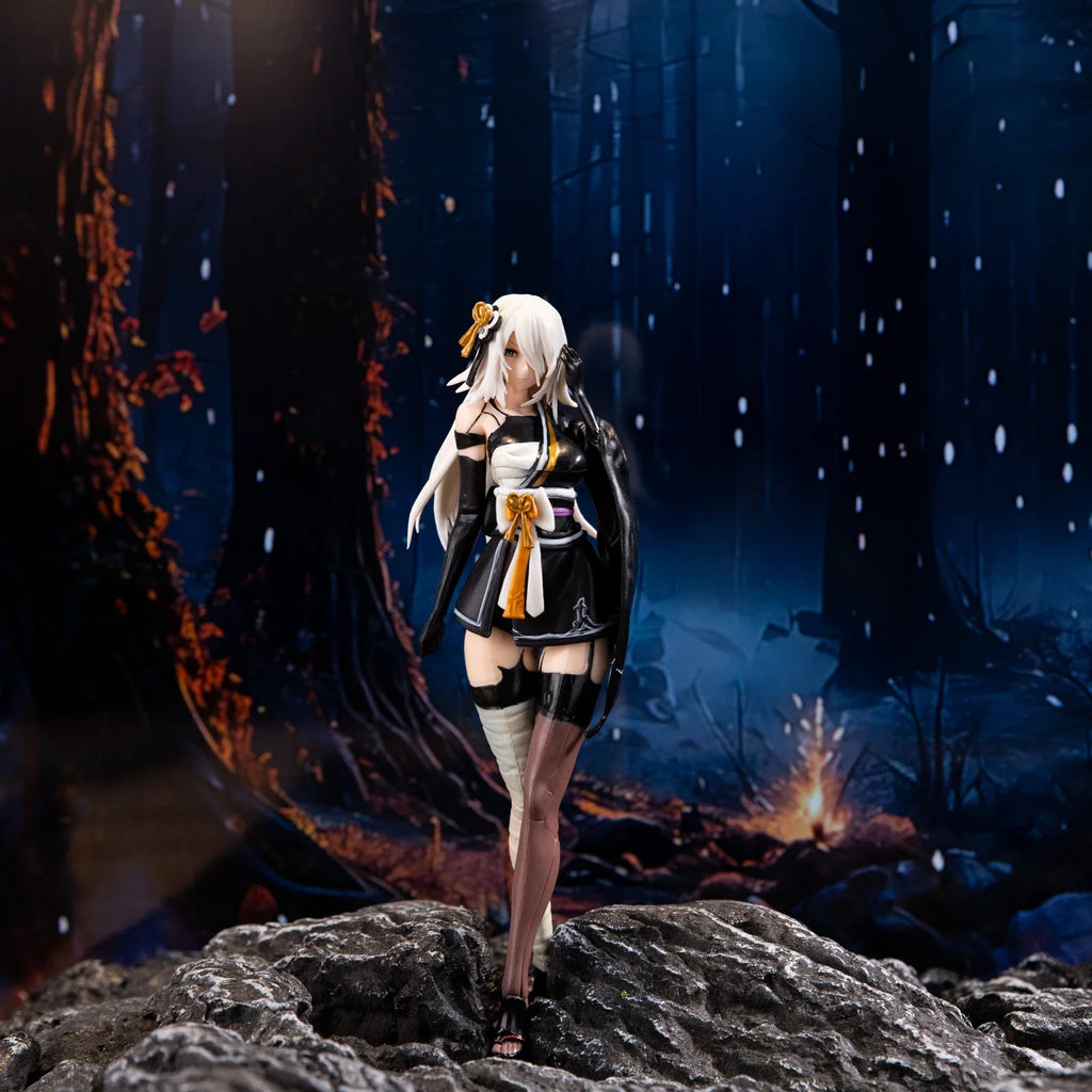 Nier Machine Age Kimono Series Bishoujo Figure Model, A2 Juhar Standing Statue.