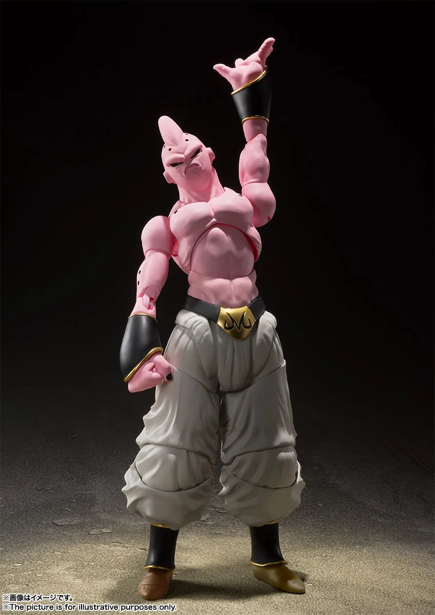 In Stock Original SH Figuarts Dragon Ball SHF Majin Buu Boo Super Action Figures Model Toys Anime Figura Pvc Gifts Size 190m