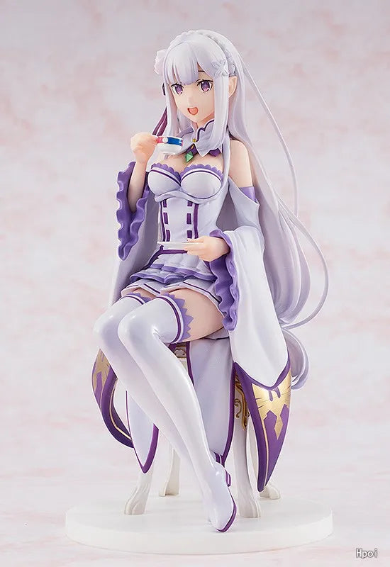 Original in Stock KADOKAWA KDcolle Re: ZERO - Starting Life in Another World Emilia 1/7 Figures Model Toys Gifts Collection