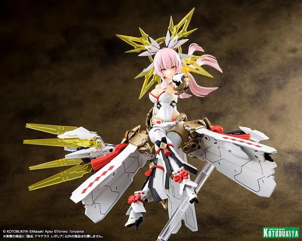 In Stock Original KOTOBUKIYA Megami Device AUV AMATERASU REGALIA Assembling Toys Action Figure Collectible Model Toys