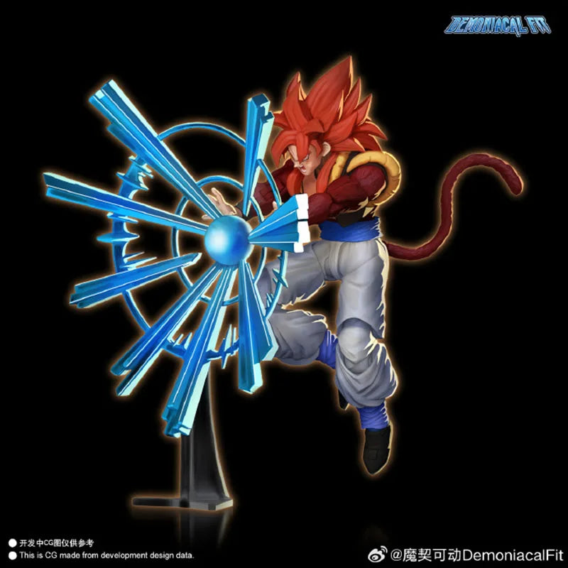 Demoniacal Fit Gogeta Figure Dragon Ball GT Super Saiyan 4 Gogeta 3.0 Anime Action Figures Figurine Model Toys Gifts