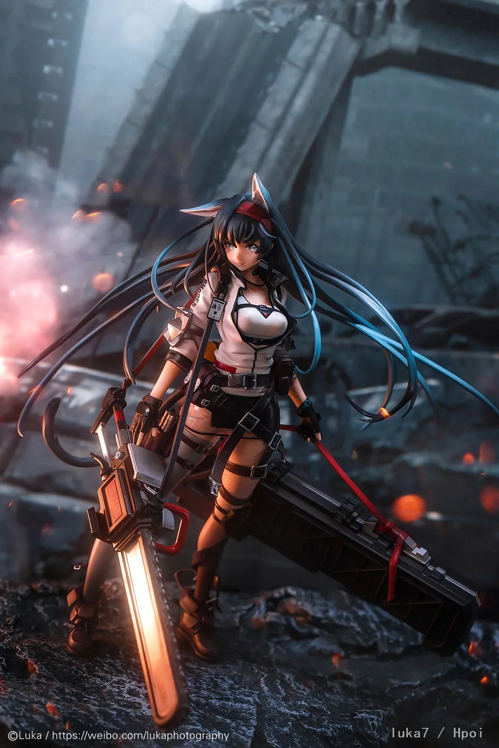 In Stock Original APEX-TOYS Arknights Blaze 1/7 Action Figures Figures Models Toys Gifts Collection Ornaments