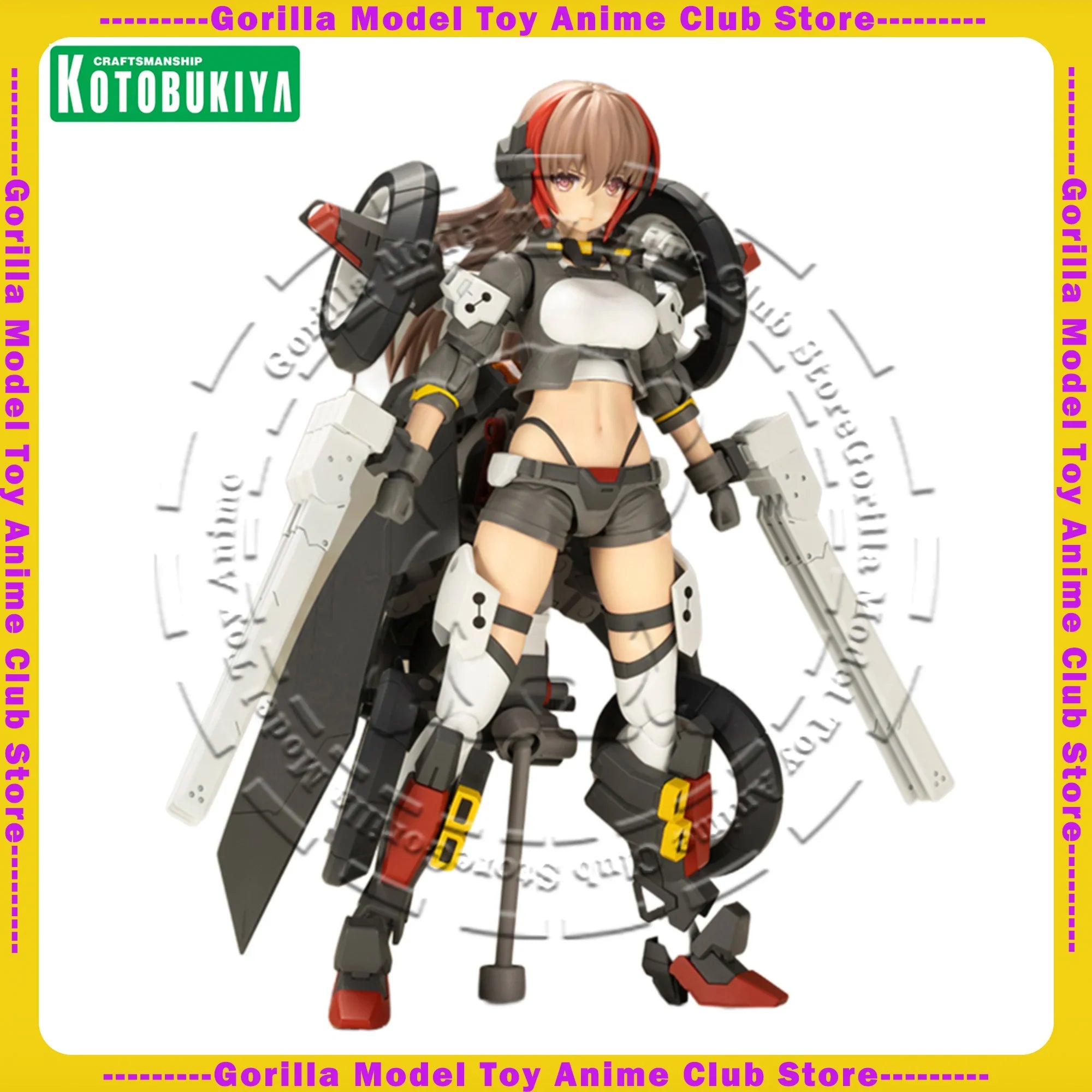 In Stock Original Genuine KOTOBUKIYA Frame Arms Girl Stylet 160mm Action Figure Model Kit Collectible Toy Gift From Japan