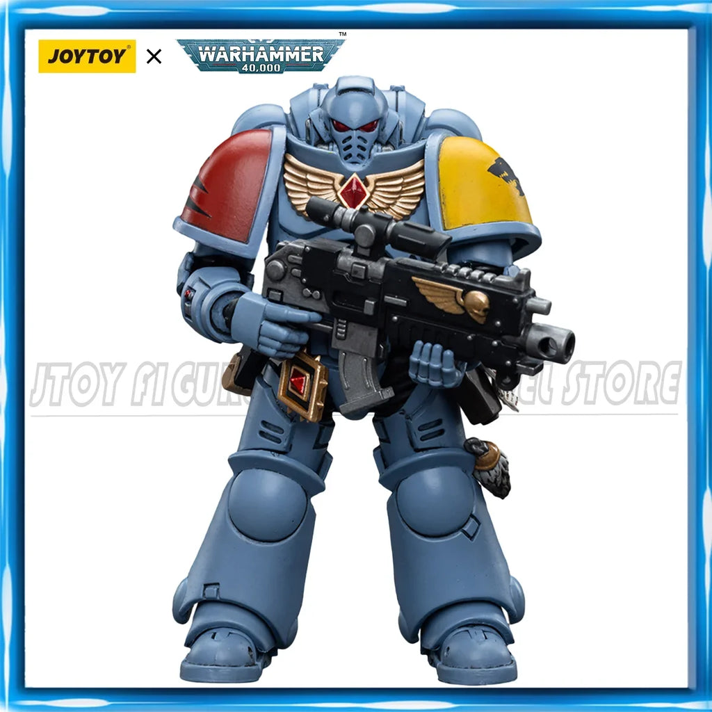 JOYTOY Warhammer 40K 1/18 Action Figures NEW Space Wolves Intercessors Anime Model Toy Gift