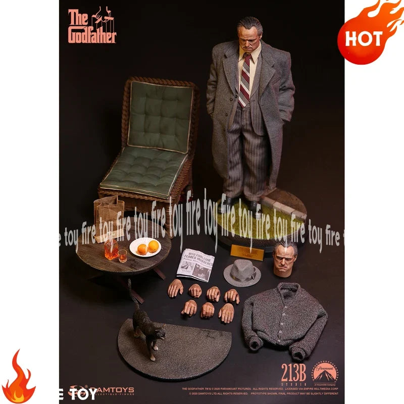 In Stock Damtoys 1/6 Godfather 1972 Edition Golden Years Edition Dms033 Action Figure Precious Collection Value Toys