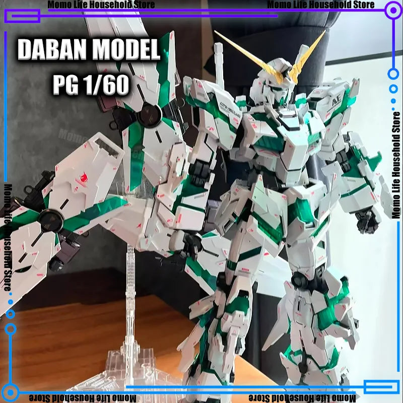 DABAN 1/60 PG RX-0 Unicorn Final Battle Ver Assembly Model Kits Plastic skeleton Anime Action Figure Robot Plastic Model Toys